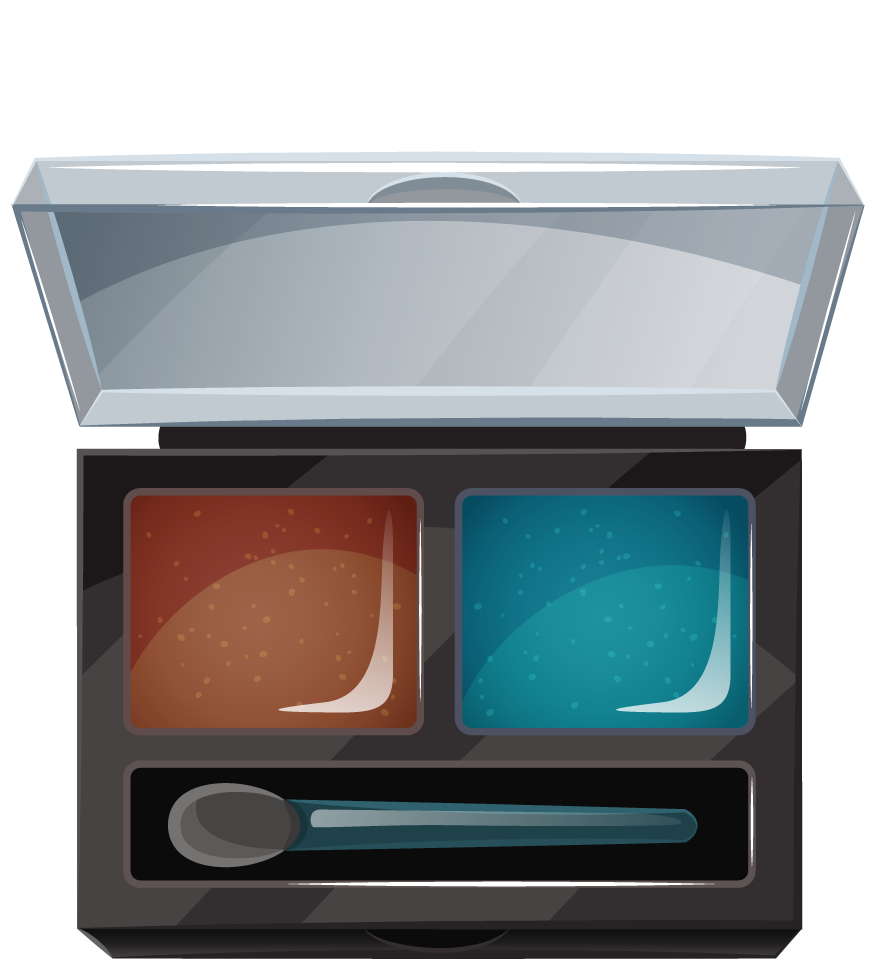 ladies cosmetics make up realistic eyeshadow palette for stunning looks and versatile application