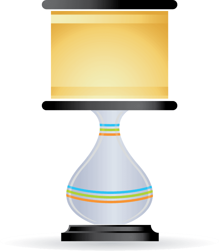 lamp lovely living icon vector for stylish home decor and ambient lighting