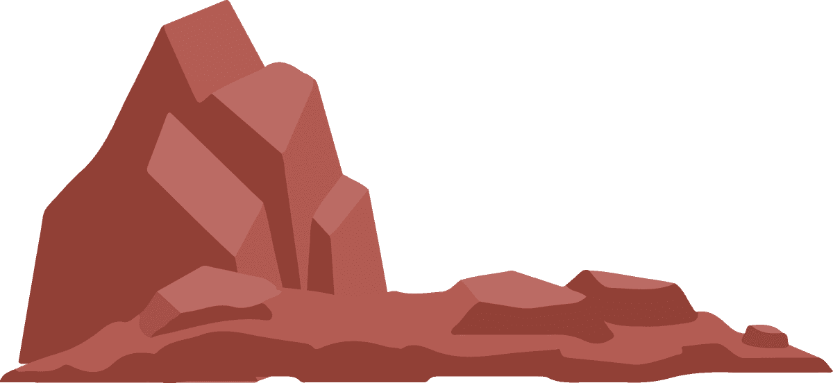 land rock art brown vector illustration for nature-inspired projects and outdoor themes