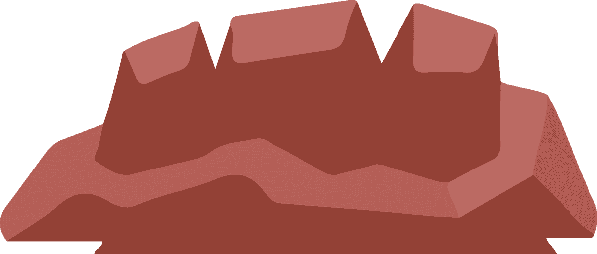 land rock art brown vector