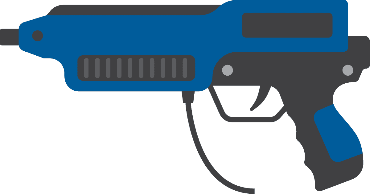 laser tag gun free vector illustration for thrilling gameplay and exciting events