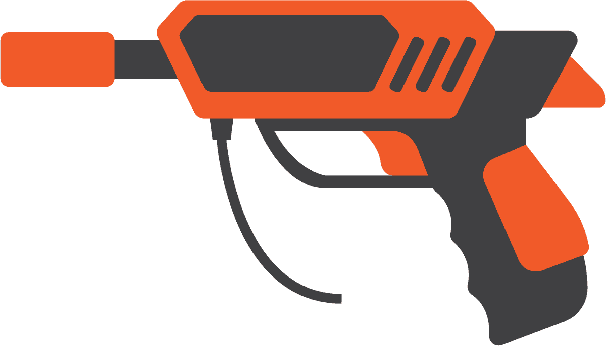 laser tag gun free vector perfect for gaming parties and outdoor fun