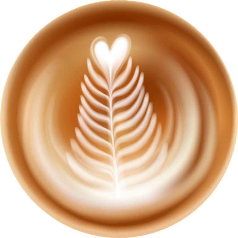 latte coffee art set for creating beautiful heart and leaf patterns in beverages