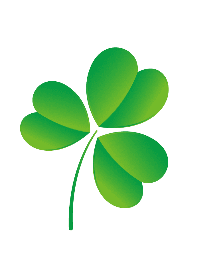 natural leaf and ecology leaf with green gradient