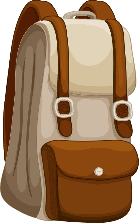 Realistic leather object illustration
