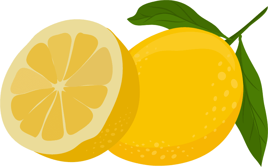 lemons spain elements costume sport music culinary sketch