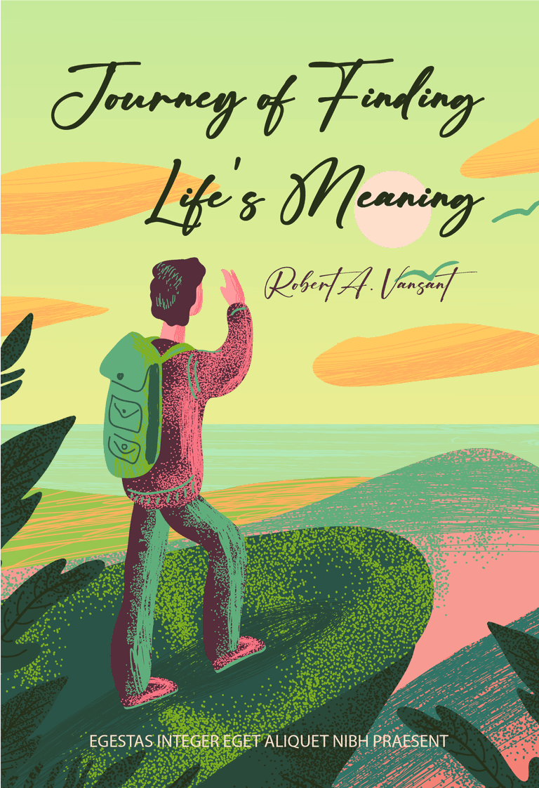 life story book cover template