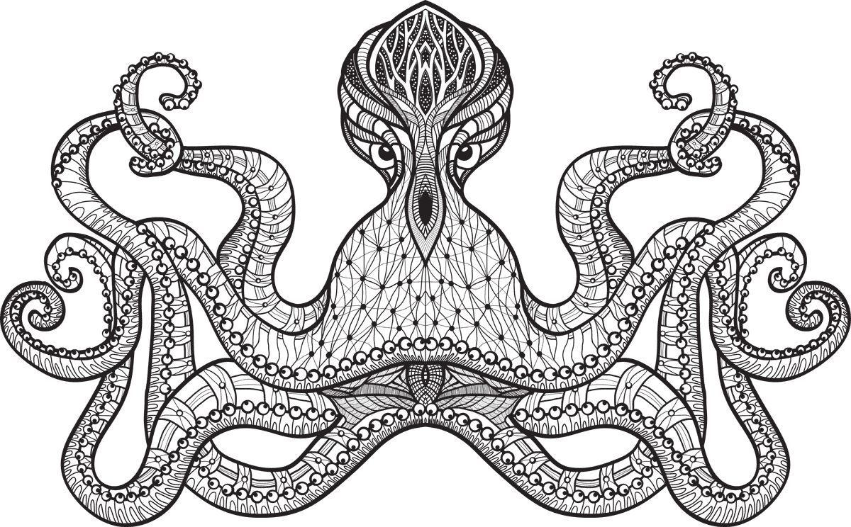 lighthouse octopus sea animals collection featuring intricate designs for ocean-themed decor