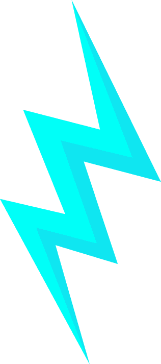 simple lightning icons design