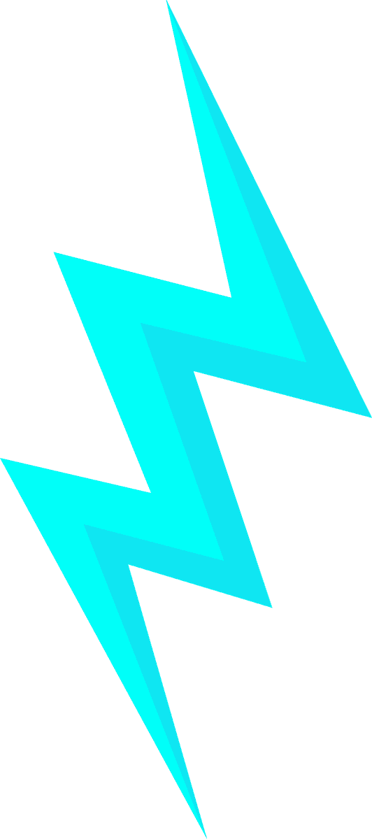 simple lightning icons design with vibrant colors for modern digital applications