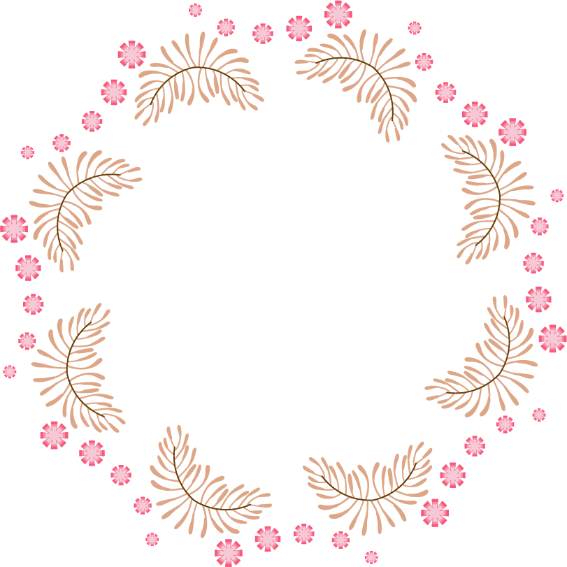 elegant line art decorative elements vector for floral invitations and greeting cards