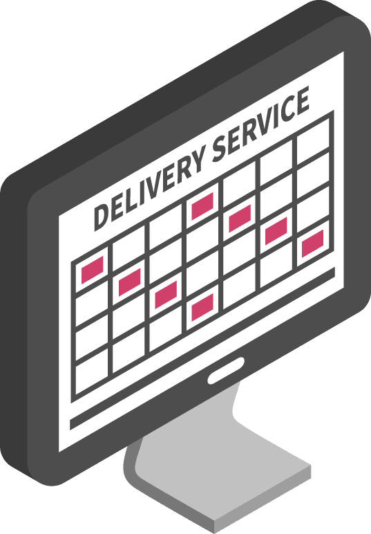 Isometric transport shipping and logistics elements