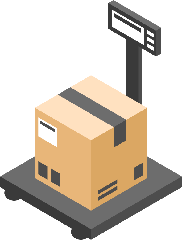 Isometric transport shipping and logistics elements