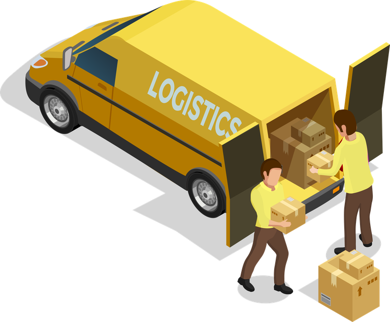 isometric global logistics, warehouse logistics, maritime transport logistics