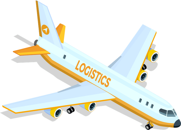 isometric global logistics, warehouse logistics, maritime transport logistics