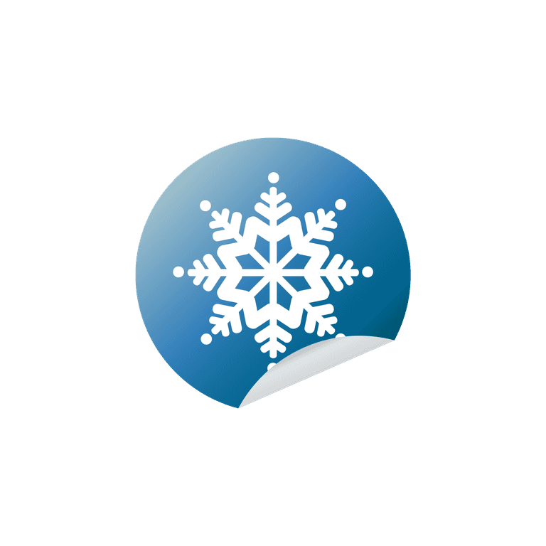 logo snowflake winter set vector for holiday branding and seasonal promotions