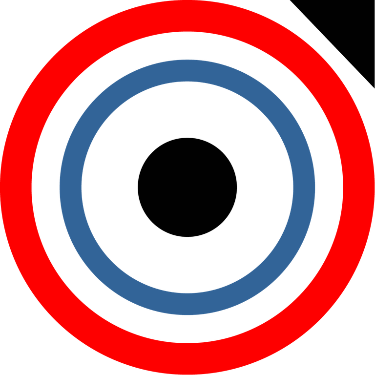 logo with dark red blue black colors