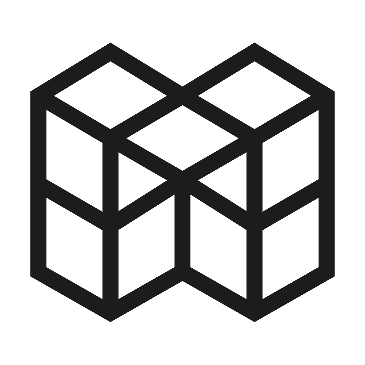 minimalist line art letter m logo for modern brand identity