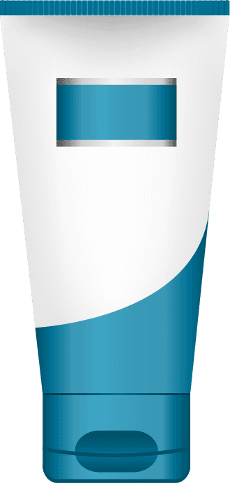 lotion bottle cosmetic container vector