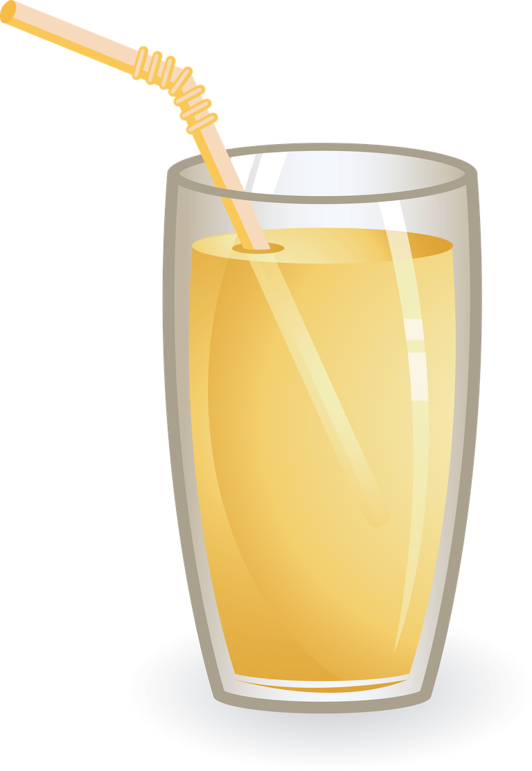 lovely living icon vector of a refreshing beverage in a clear glass with straw