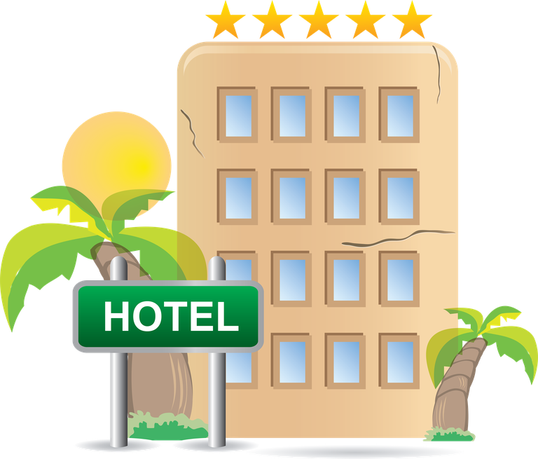 lovely living icon vector for hotel and accommodation services with vibrant elements