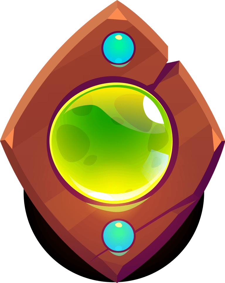 magic amulets mirrors glass sphere