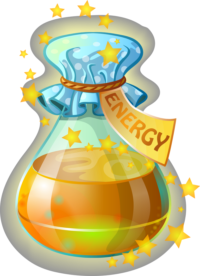 cartoon style magic potions magical tubes and bottles