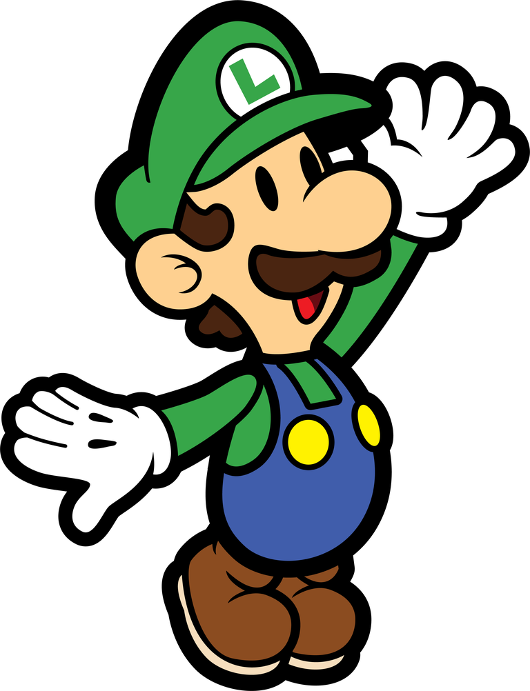 mario character super mario pack featuring luigi in a playful and vibrant style