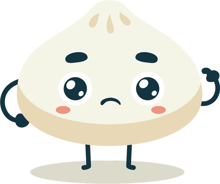 mascot images cute dumpling character for playful branding and fun promotions