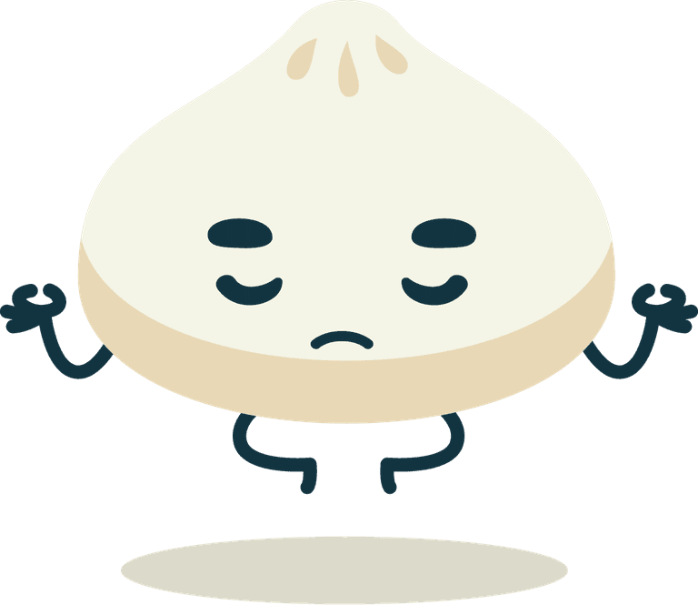 adorable mascot images cute dumpling character for fun branding and promotions