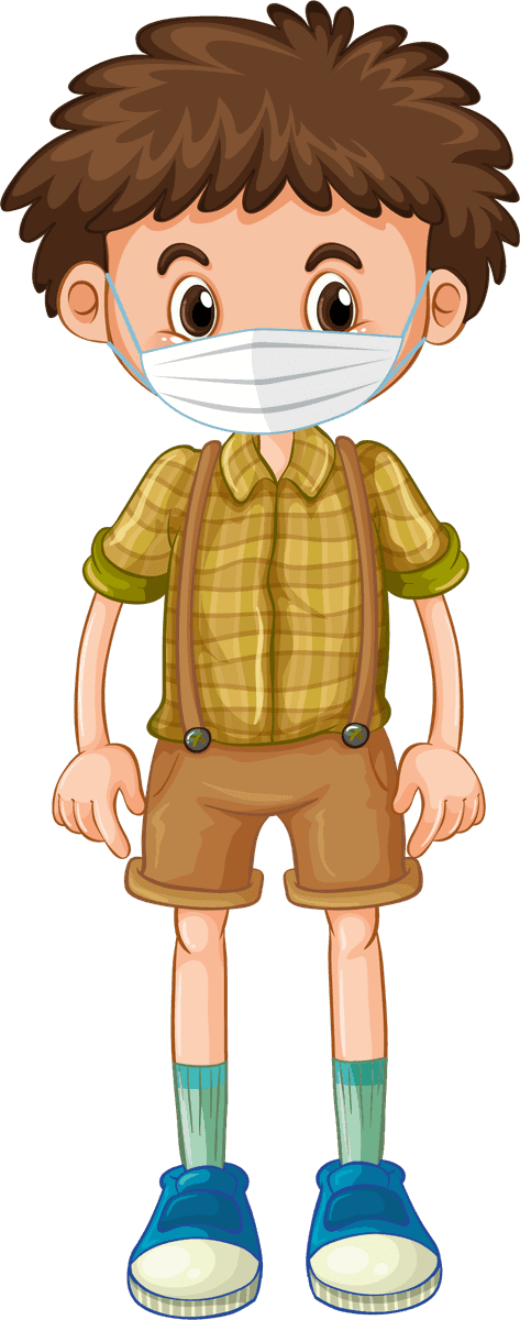 mask wearers family member wearing mask
