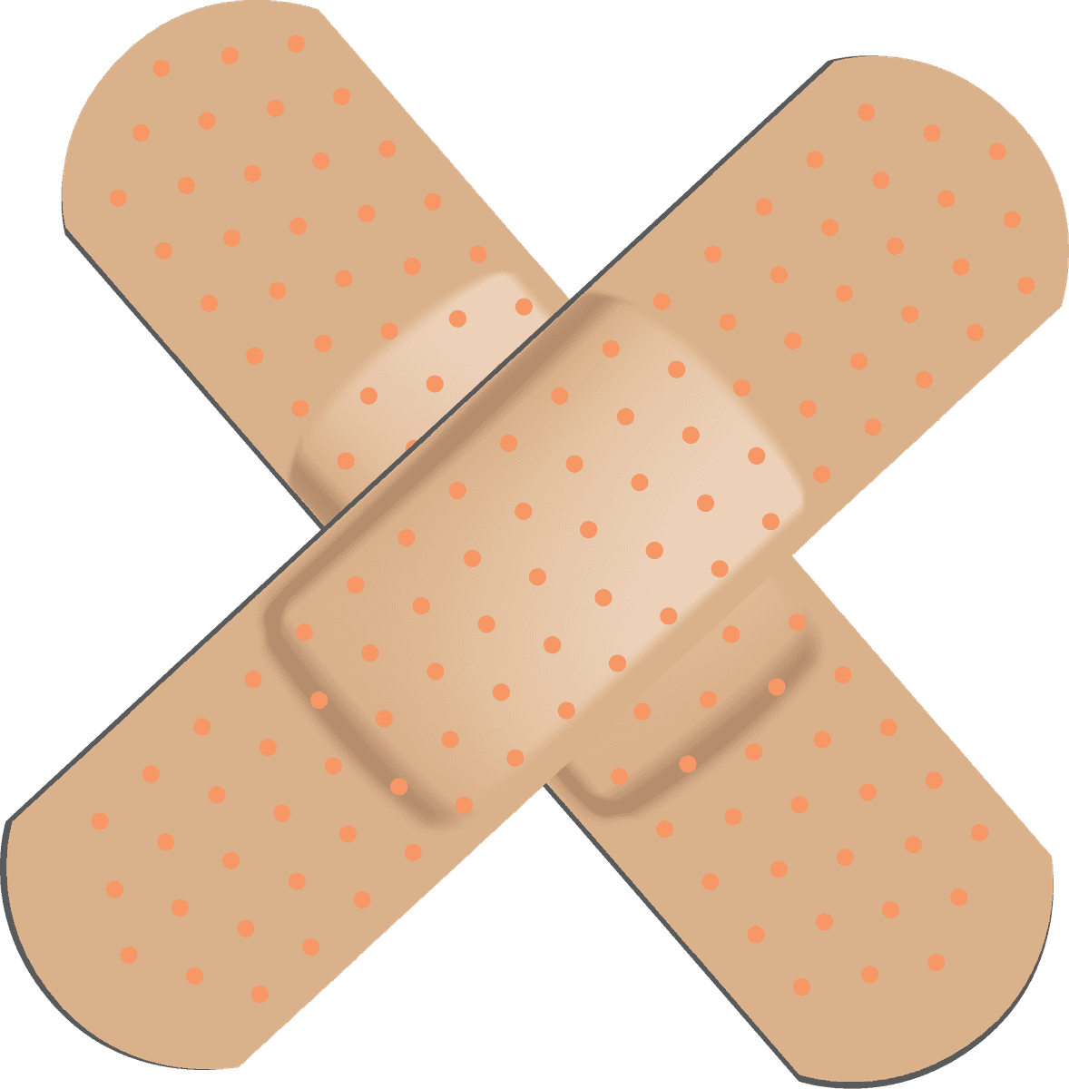 medical gauze bandages medical icons set