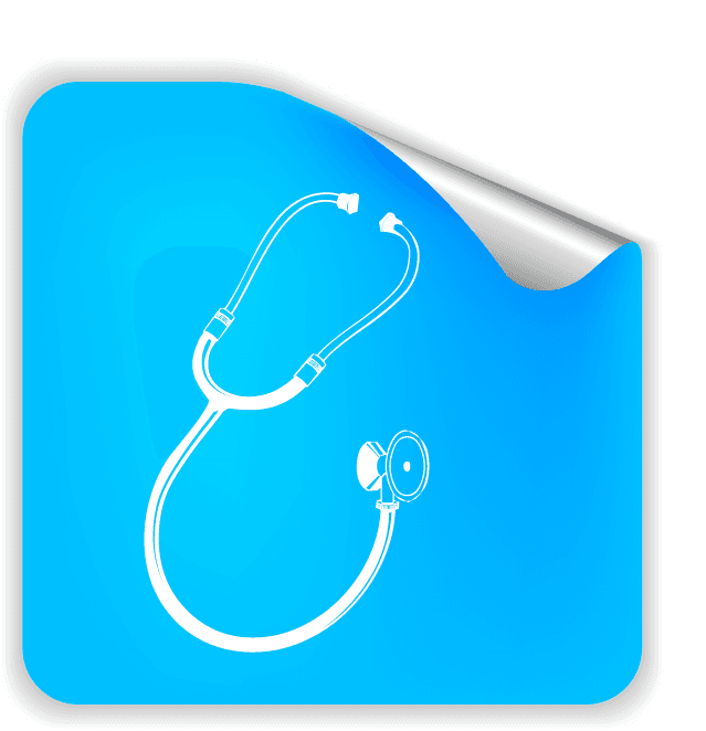 medical icom medical icons for healthcare professionals featuring stethoscope and vibrant blue background