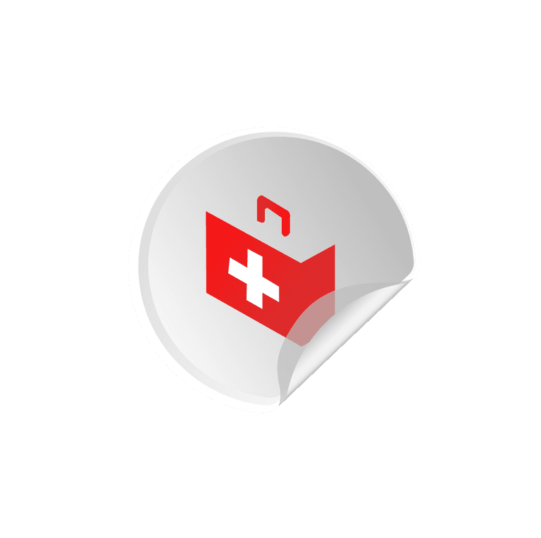 medical icom medical icons for healthcare apps featuring a first aid kit symbol