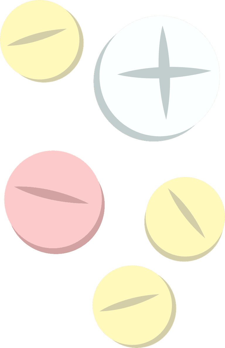 medicine medical background various tools icons bandage cross layout