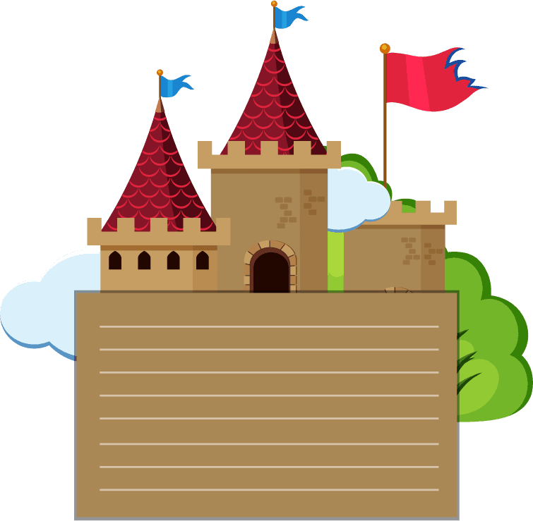 medieval characters buildings set for enchanting fantasy themes and storytelling applications