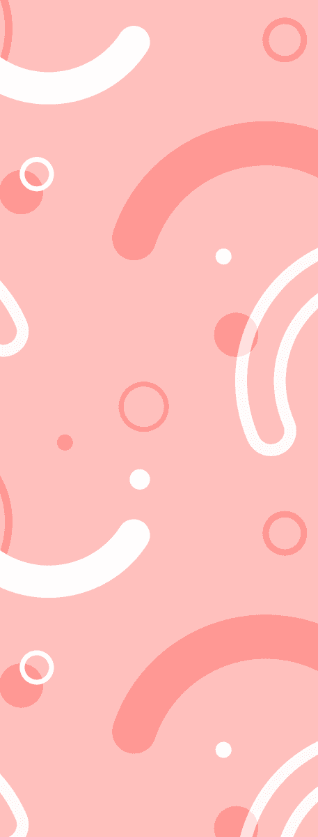 simple memphis pattern with circles and triangles