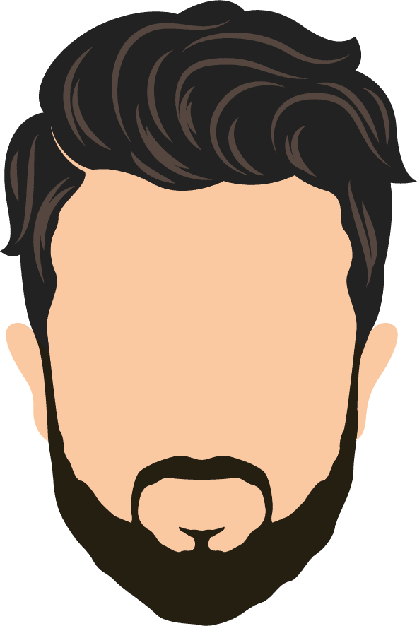 men s hairstyle men hairstyle icons set