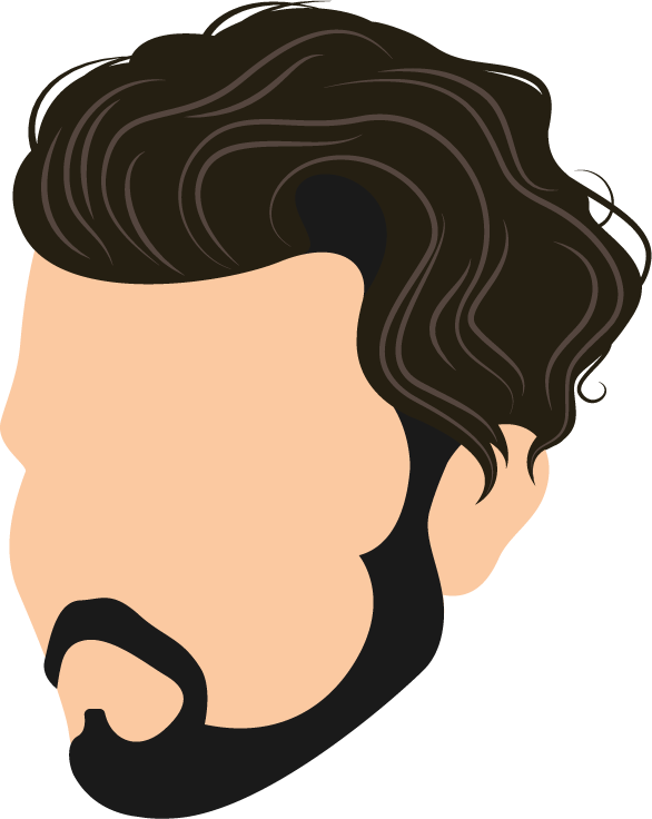 men s hairstyle men hairstyle icons set