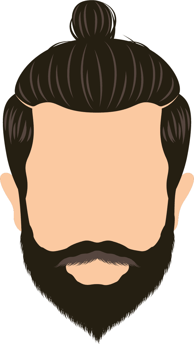 men s hairstyle men hairstyle icons set