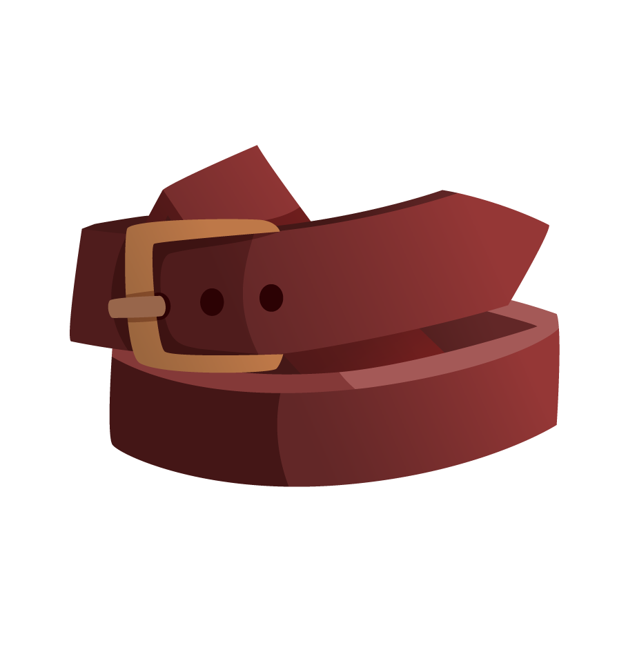 men women accessories icon for stylish belt suitable for casual outfits and everyday wear