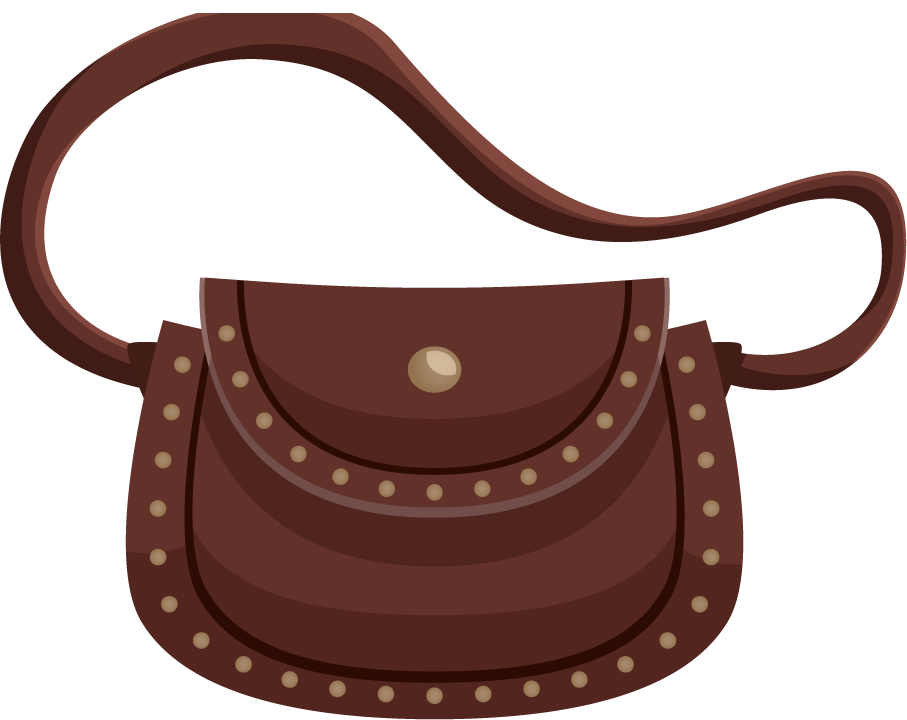 stylish men women accessories icon for casual and formal outfits featuring handbag