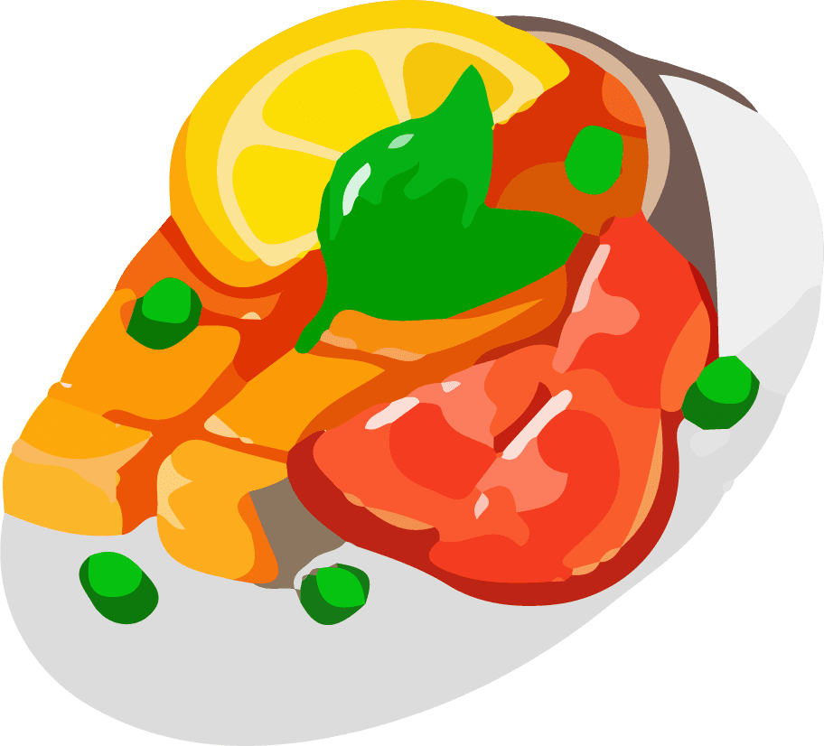 merge food art watercolor icon