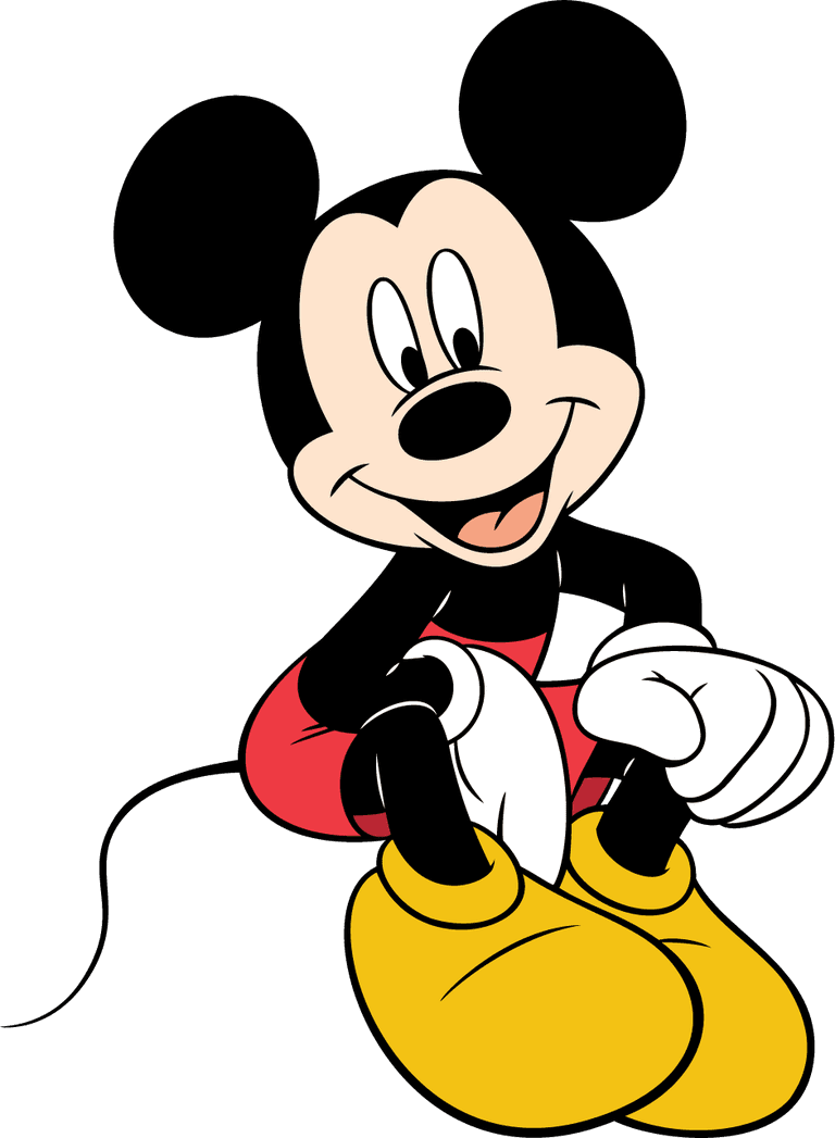 mickey mouse disney cartoon clip art collection