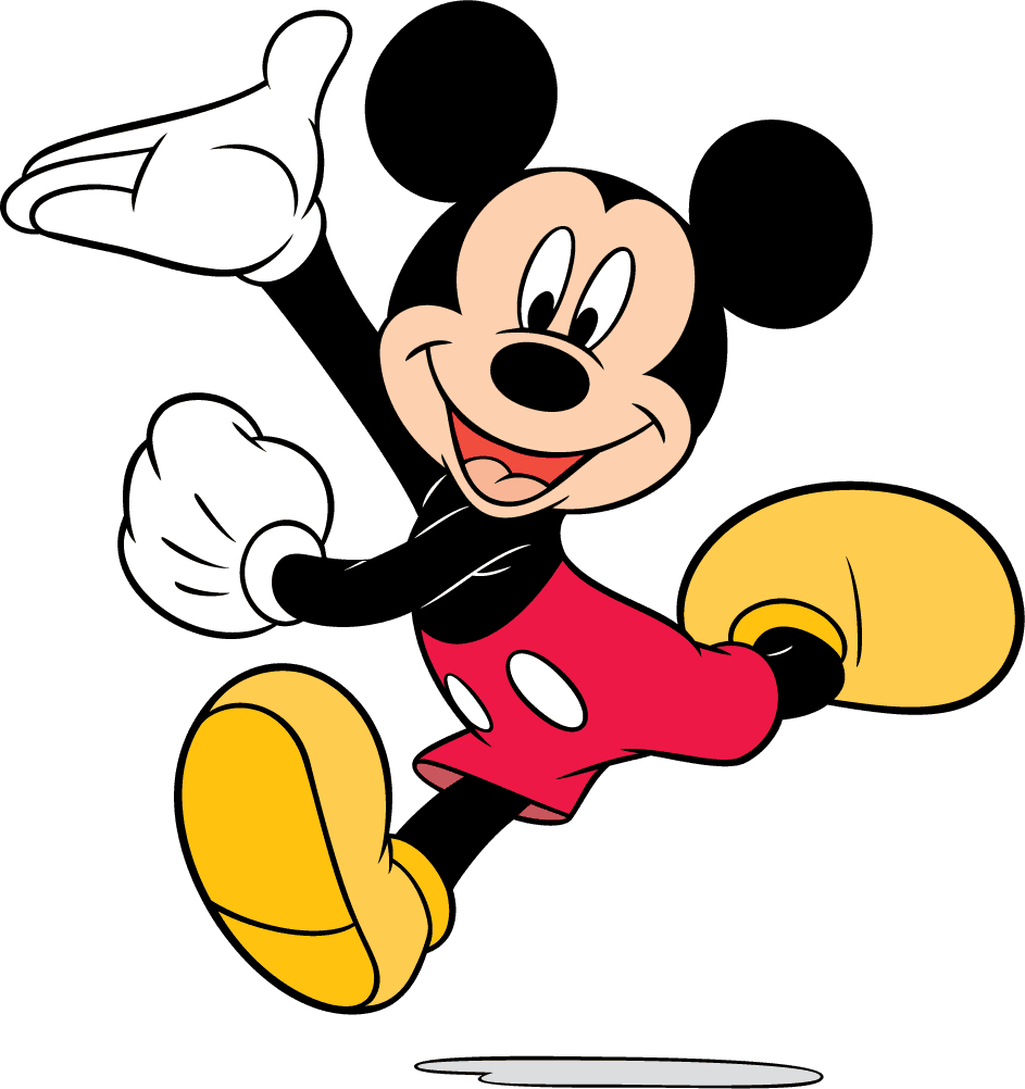mickey mouse disney cartoon clip art collection