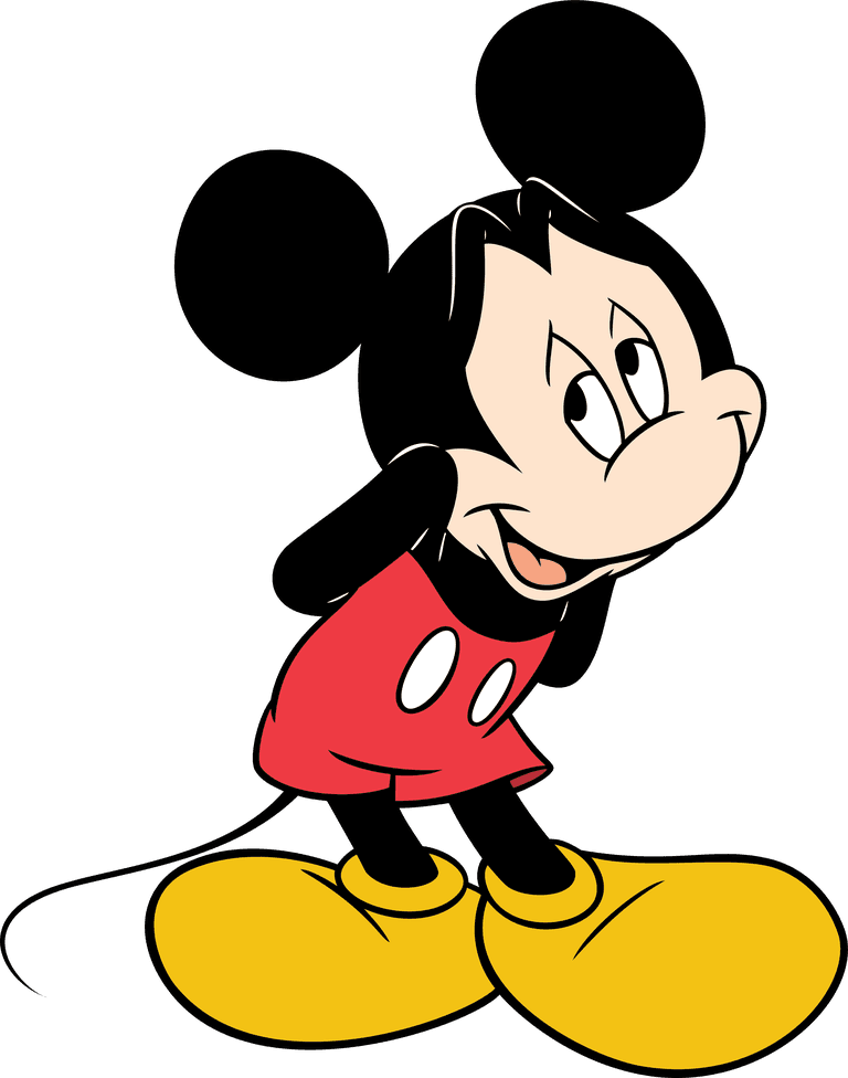 mickey mouse disney cartoon clip art collection