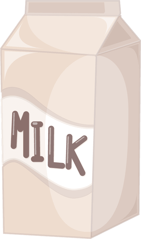 milk bottle cartoon cow milk cartons and
