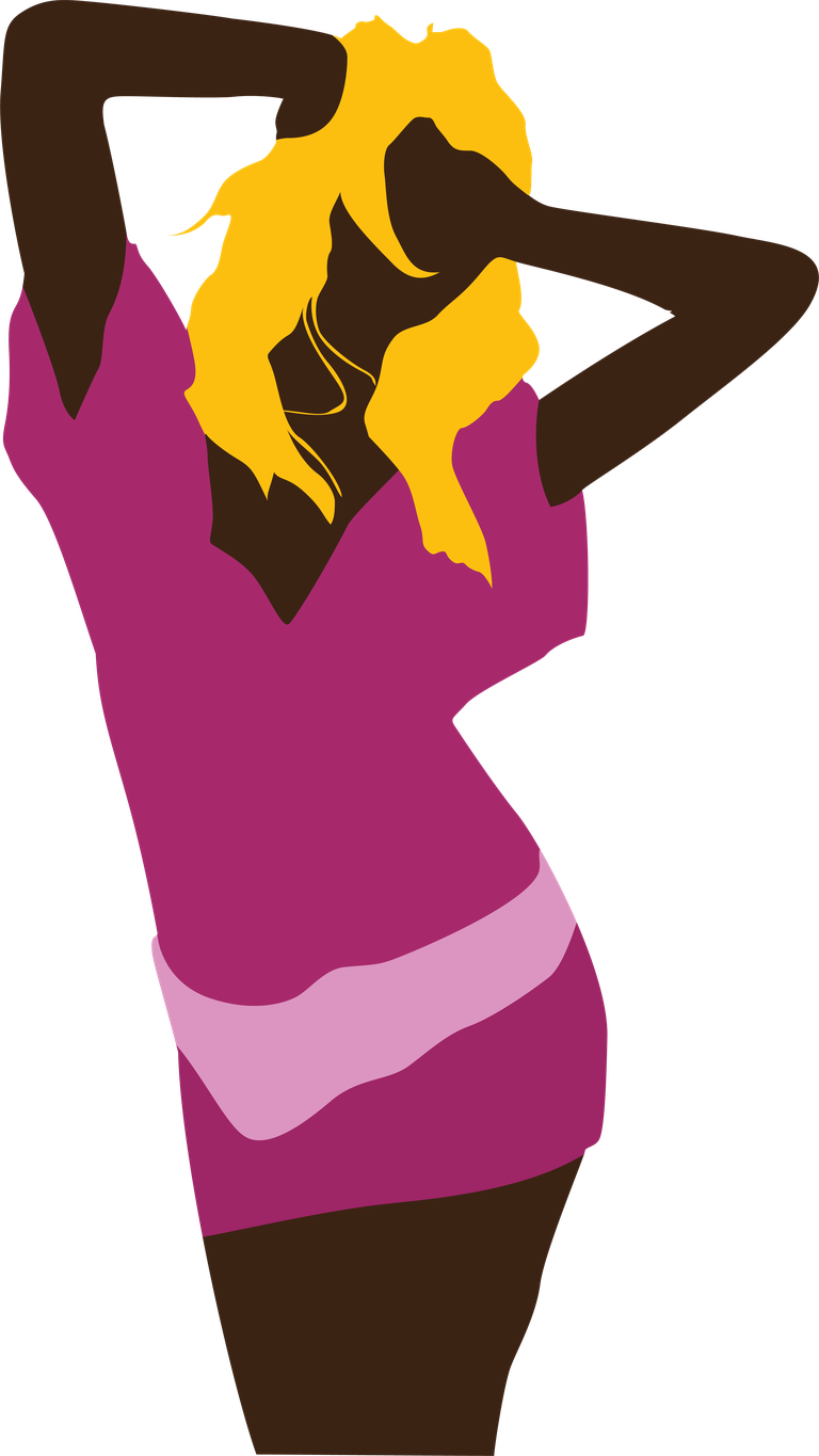 model dancing girls silhouettes showcasing vibrant movement and playful poses for lively projects