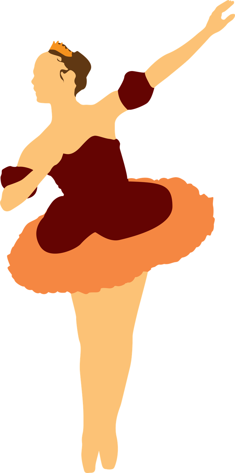 model dancing girls silhouettes in elegant poses for artistic presentations and performances