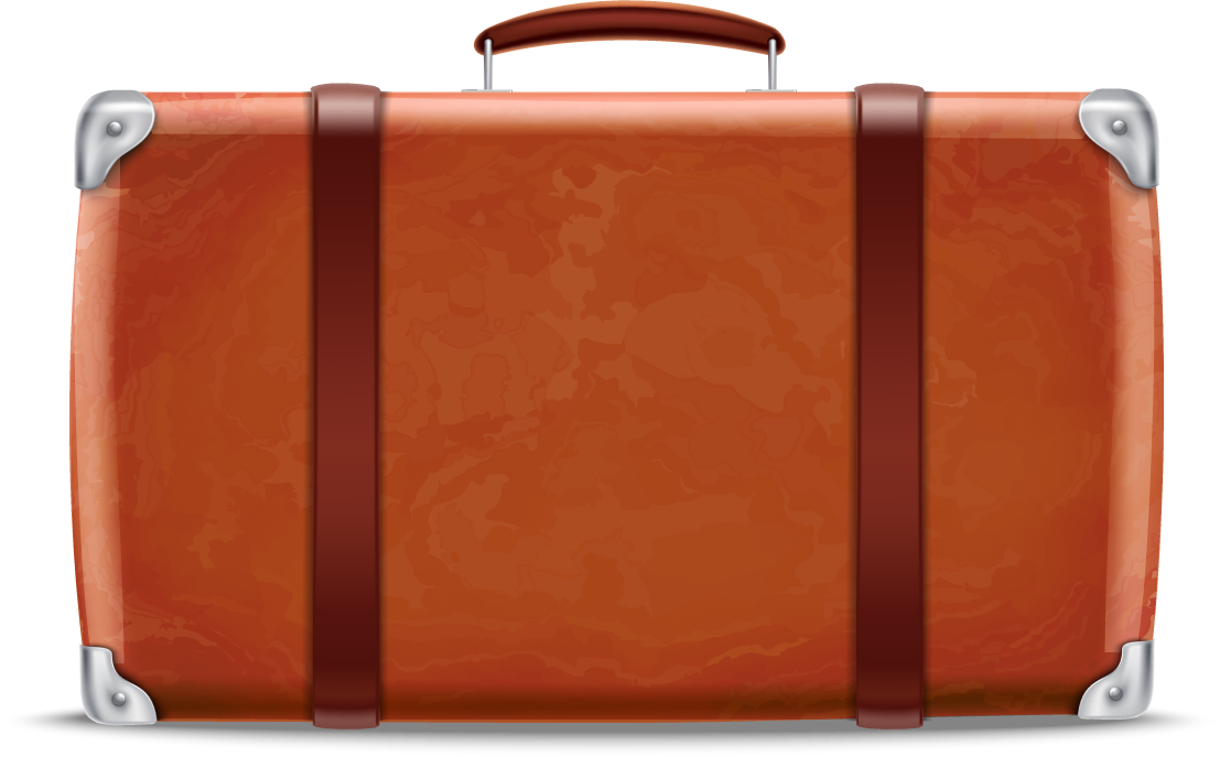 modern retro travel luggage realistic bag for stylish adventures and trips